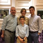 Doctor with family